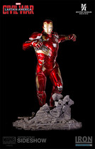(SOLD) Iron Studios USA To War 2 Civil War Iron Man Mark 46 1 4 Statue