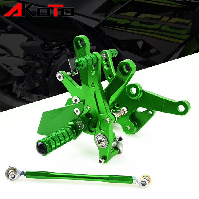 Kawasaki ninja 400 18-22 years modified raised foot pedal after moving foot pedal stand foot set assembly