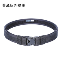 Tactical belt Unisex pin buckle belt Casual braided belt hole Korean version of overalls canvas military belt men