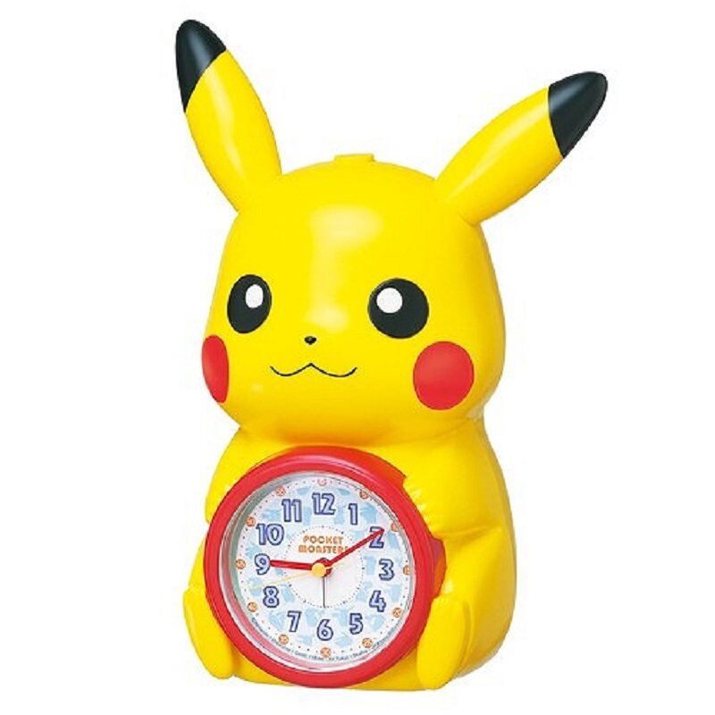 Japanese Minimalist Cartoon Leather Kachupock Rowling Voice Awakening Creative Day Style Children's Alarm Clock JF379A Gifts