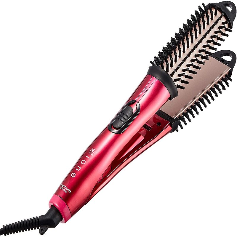 Japan Original Loaded Negative Ion Heating Anti-Burn Electric Roll Comb Smart Hair Stylist 32mm Thermostatic Home Travel Curly Hair Straight Hair