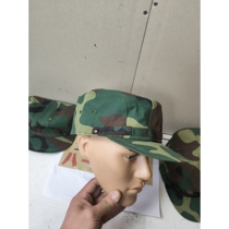 Authentic old-fashioned camouflage hat old style 01-1 camouflage hat 87 camouflage hat flame retardant material long brim hat dustproof and dirt-resistant