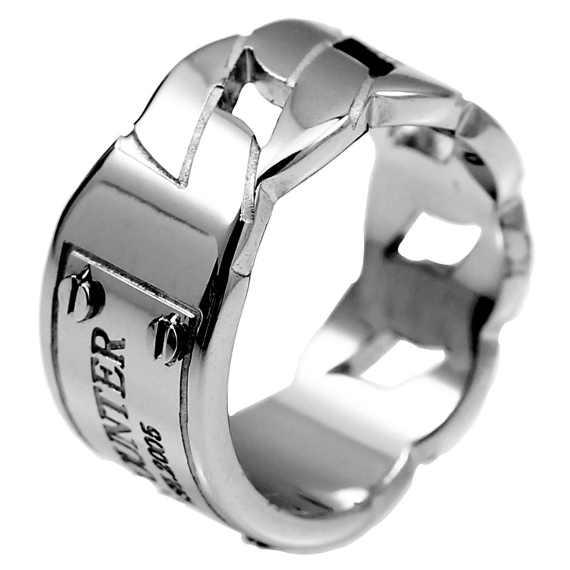 Bague mixte OTHER   en Acier au titane - Ref 3086755 Image 5