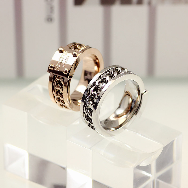 Bague mixte OTHER   en Acier au titane - Ref 3087045 Image 3