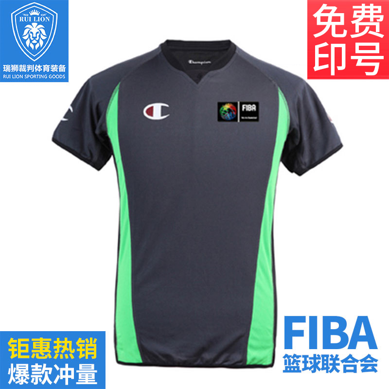 Ex-gratia World Championships Champion Referees FIBA Resilient Self-tailor-made Basketball Referee Clothing Sponsorship