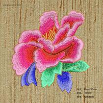 New Year Tang dress cheongsam peony pin embroidery EMB format computer embroidery plate with non-physical JPG material
