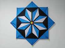 Small tripod kite 210 plaid cloth resin rod 1 2 Milan ice Ling 5 suitable for class 3-5 wind