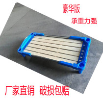 Kindergarten bed Childrens nap bed Plastic wood bed Lunch break bed Trusteeship Special stacking bed for early education