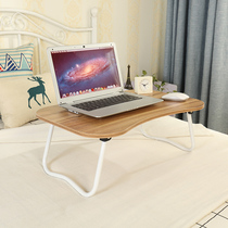 New small table lazy laptop desk home Cross bed with foldable table simple desk