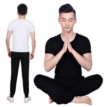  Dance practice clothes Male student body clothes Adult modern dance tops Teacher modal body dance pants