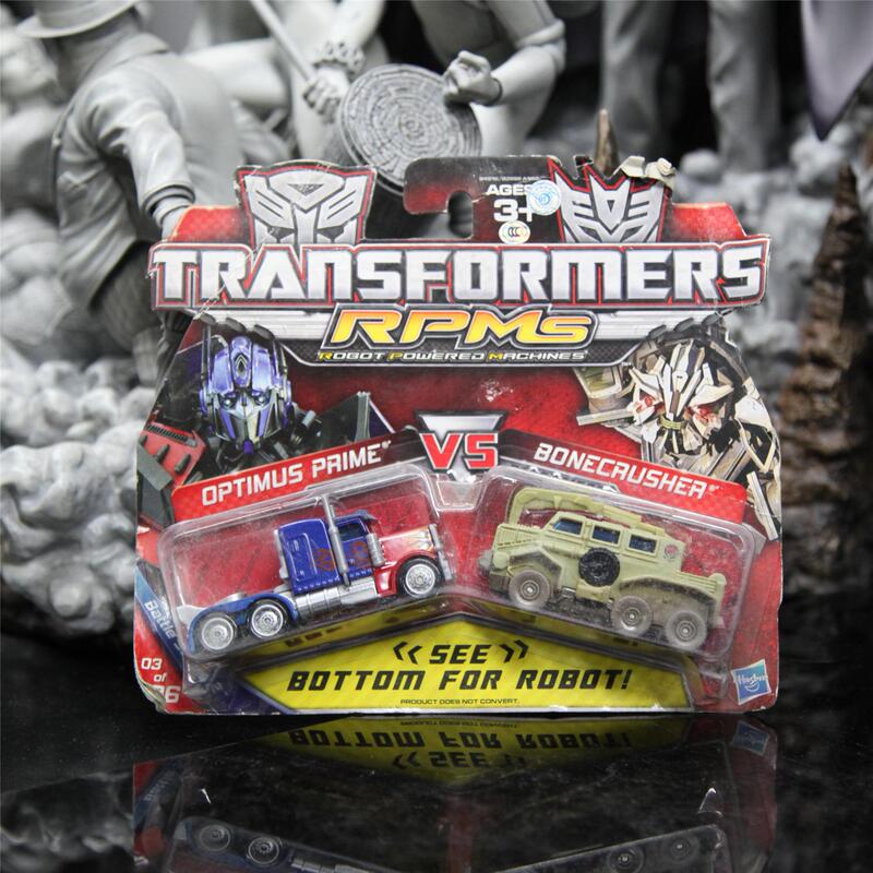 1:64 Transformers Rpms Optimus Prime Vs. Megatron Duel Set Car Model Non-Transformable Toy