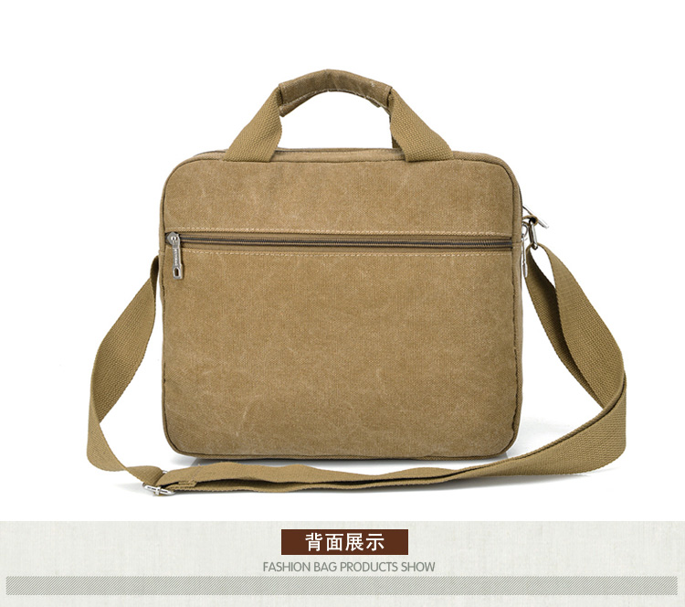 2018 mới canvas nam túi Messenger túi đeo vai bình thường túi xách công suất lớn nam túi chéo túi xách hermes