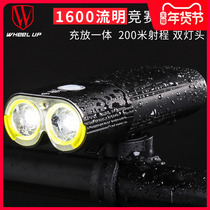 Racing bicycle light USB charging mountain bike light road car night riding light equipment accessories headlight riding light