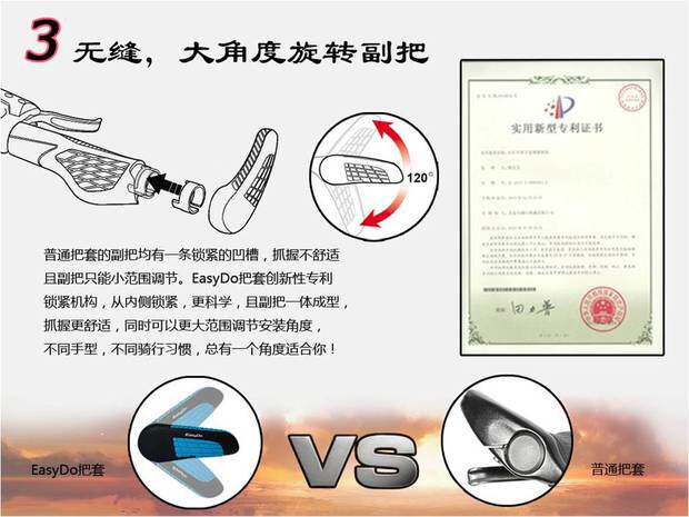 Poignées de vélo EASYDO - Ref 2351864 Image 7