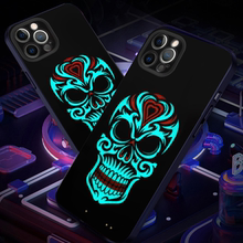 苹果12手机壳智能声控发光