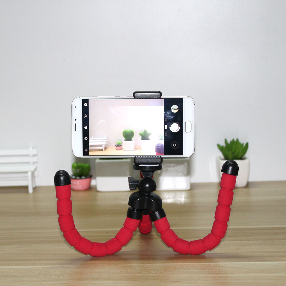 Eight-claw fish mobile phone frame desktop multifunction tripod live outdoor portable universal micro single eye camera phone holder