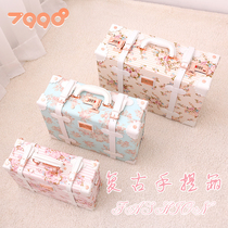 uniwalker suitcase retro mini small suitcase female 18-inch boarding box 13 16-inch password makeup box