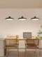 Cream-Colored Three-Head Dining Room Pendant Light, Full Spectrum Eye-Protection, Modern Minimalist Dining Room Island Single-Head Pendant Light