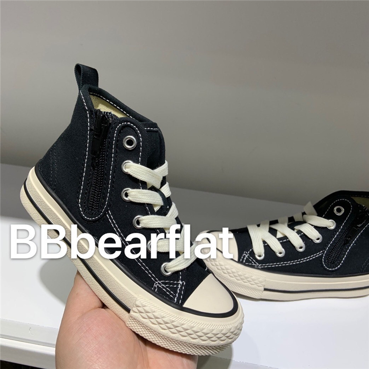 Children's canvas shoes 2021 Spring and Autumn New Korean children's shoes boys Leisure Sports Board shoes Girls High tube canvas shoes