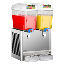 Melite commercial cold drink machine 12L double-cylinder multi-functional hot and cold dual-temperature beverage machine buffet juice machine
