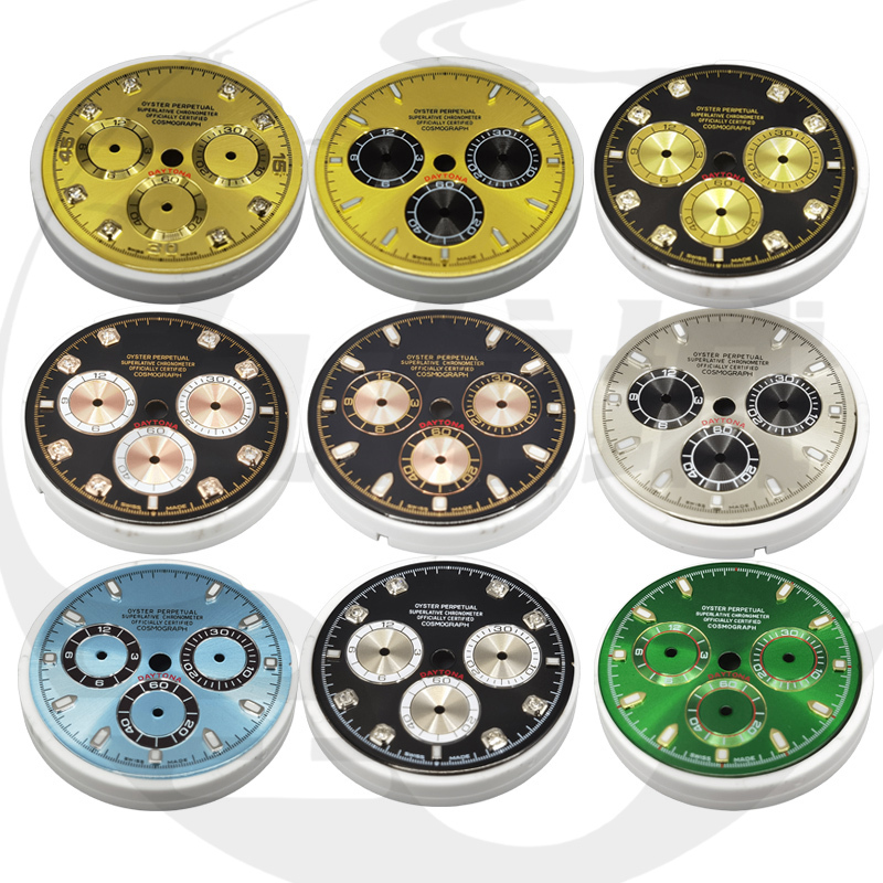 Watch Accessories 7750 Movement Dial Compatible with Daytona 116505 Series 7750 Dial