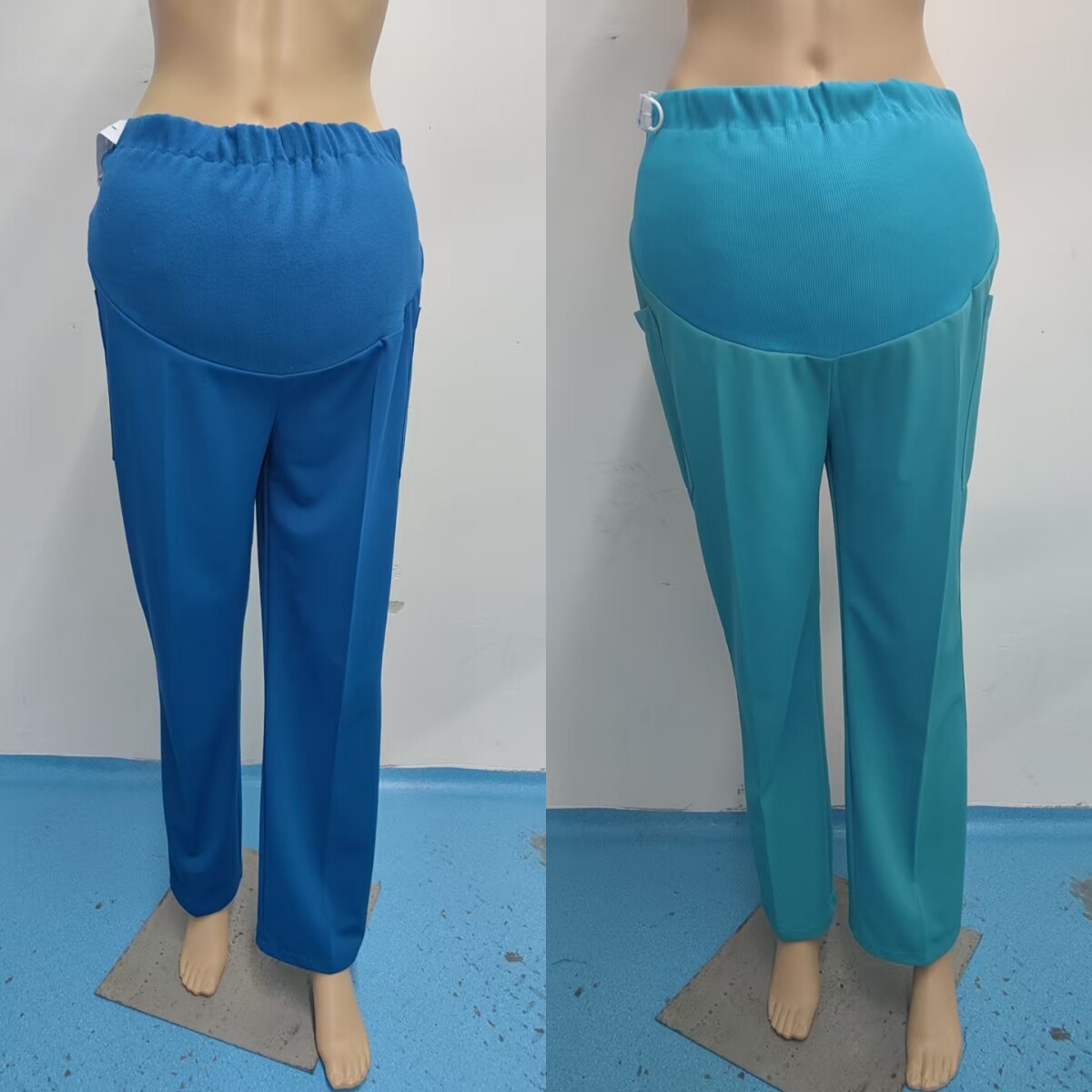 弹力托腹裤护士孕妇裤手术室手术衣医护刷手服女短袖速干医生服 — 18