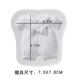 Bow Baby Series Quần áo Baby Liquid Silicone Fondant Cake Mold DIY Chocolate West Point Mould - Tự làm khuôn nướng