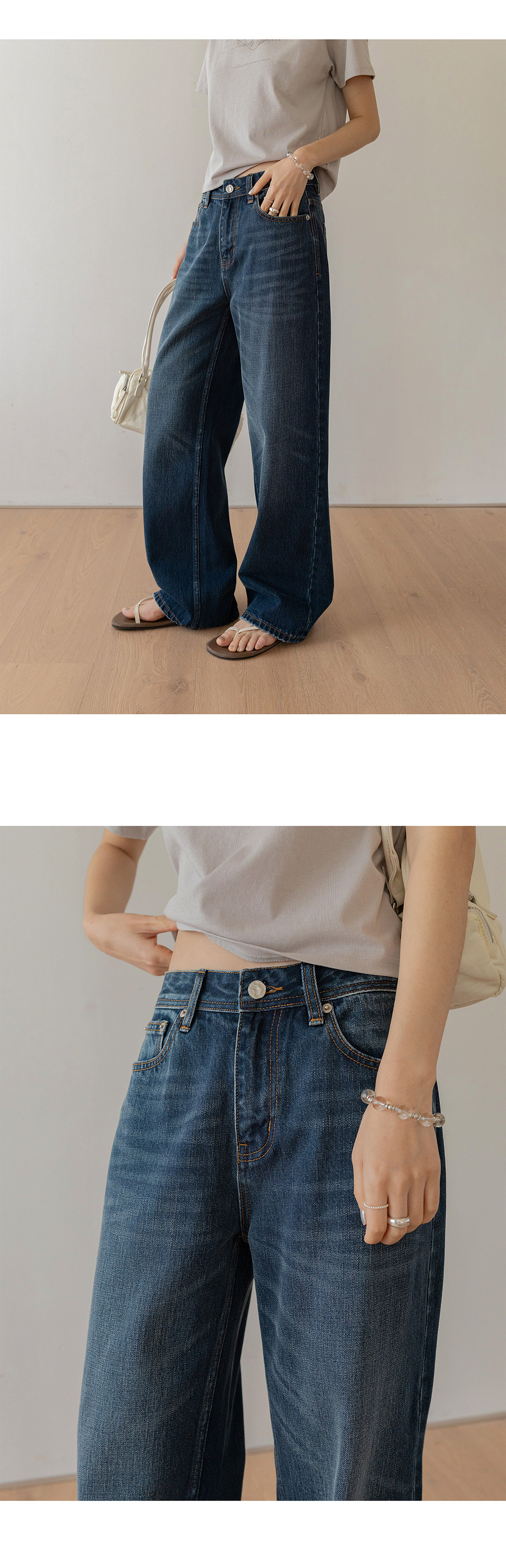 VNOOK женские джинсы прямого кроя со средней посадкой, весна-лето 2026, стройнящие свободные повседневные брюки