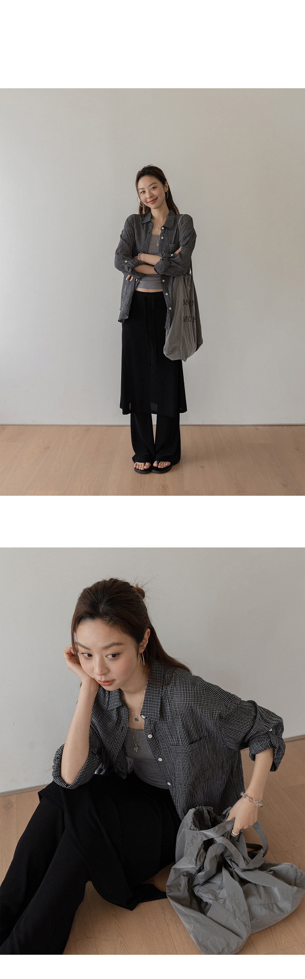 VNOOK черные широкие брюки-юбка с кулиской для женщин в стиле casual с драпировкой и стройнящим эффектом