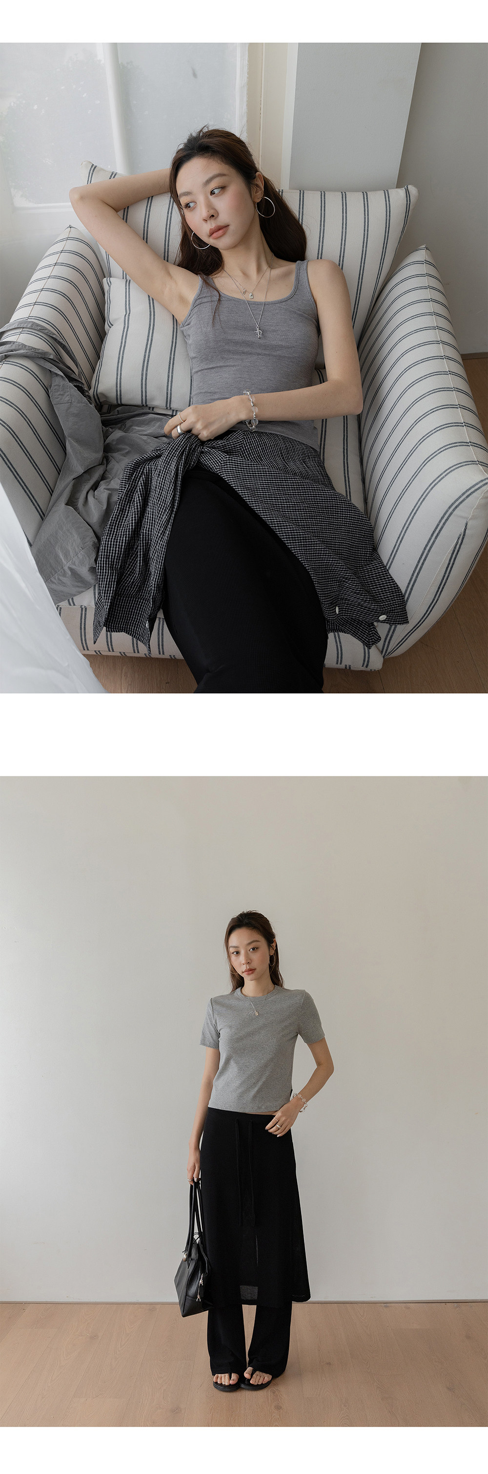 VNOOK черные широкие брюки-юбка с кулиской для женщин в стиле casual с драпировкой и стройнящим эффектом