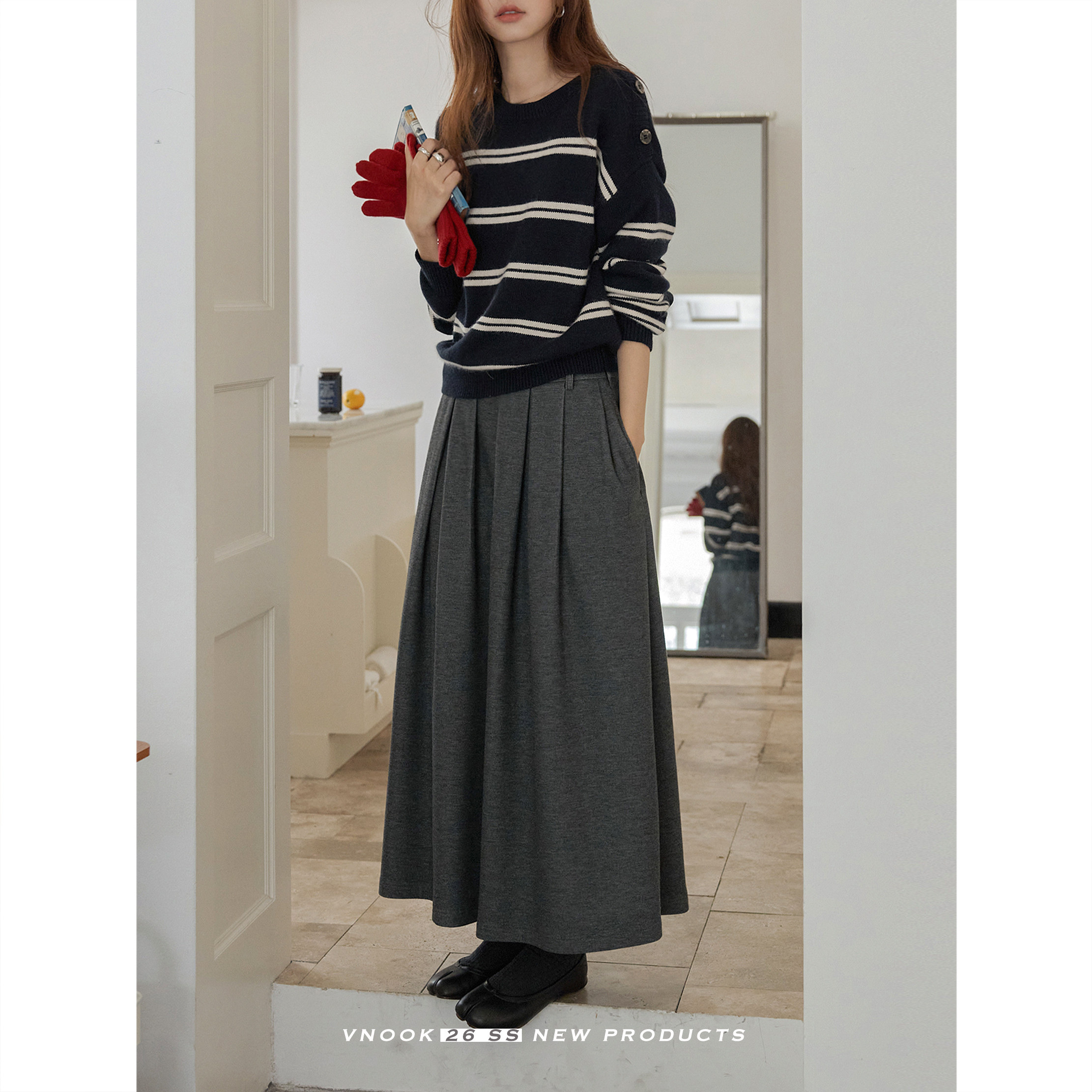 VNOOK толстовка с контрастной вышивкой букв женская зимняя утепленная свободная корейский стиль с капюшоном