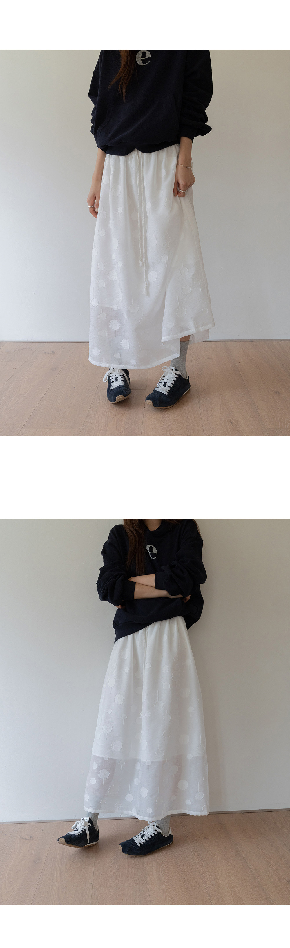 VNOOK вязаное хлопковое худи с принтом свободного кроя женское весна 2026 повседневная универсальная кофта