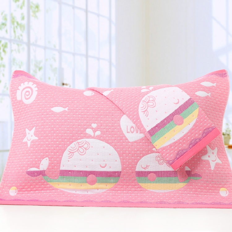 Cotton khăn gối đặc biệt cặp gạc giải phóng mặt bằng gối cao cấp vài bông cotton dành cho người lớn phim hoạt hình châu Âu vỏ gối vuông