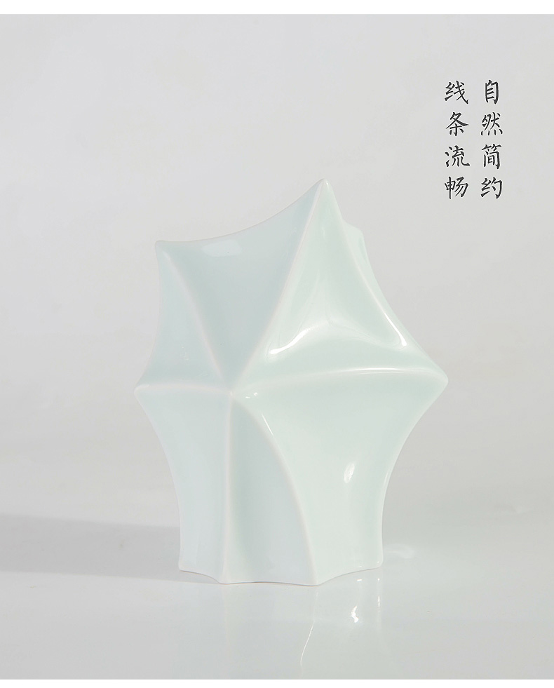 The tat day yi ceramic vase furnishing articles TV ark, desktop hydroponic flowers adornment flowers sitting room tea table