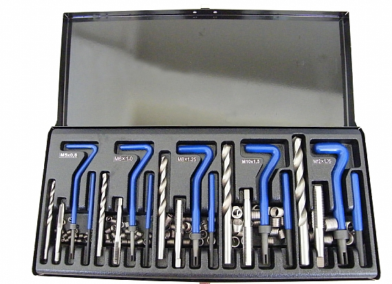 TJG Automotive Engine Maintenance Tool A9000 131pcs threaded sheath screw tapping protection group