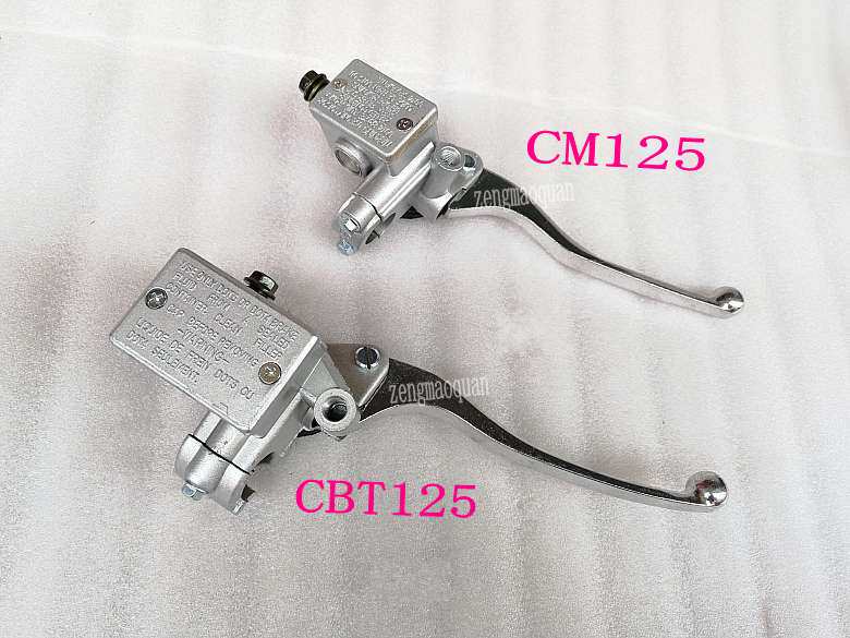 Locomotive accessories CBT125 upper pump assembly Chunlan Leopard CM125 hydraulic brake upper pump disc brake upper pump assembly