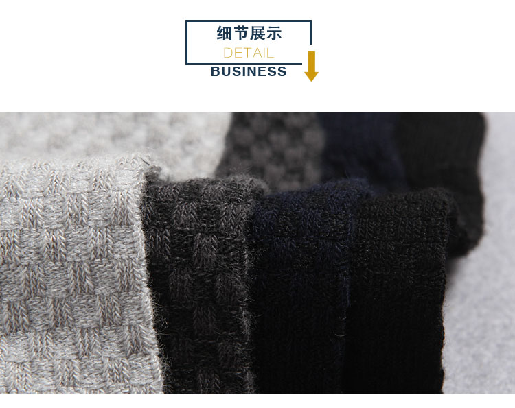 8 đôi vớ nam mùa xuân và mùa hè vớ vớ sợi tre dày cotton thoáng khí khử mùi bốn mùa kinh doanh vớ cotton vớ cổ cao