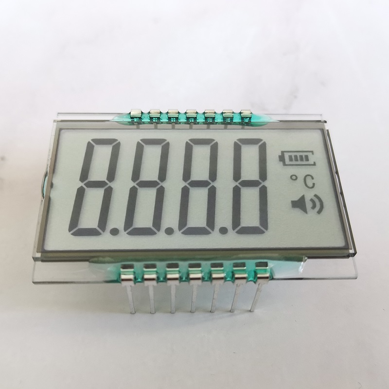 HTN ultra-wide temperature segment temperature LCD screen 4 bit 8 field code LCD LCD display GDC06113 can be customized
