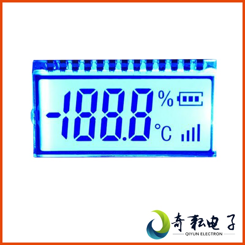 Dalian Chiyun three-and-a-half TN segment code lcd screen ultra-wide warm-temperature liquid crystal screen QYT13264