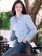 2025 New Trendy Blue Round-Neck Tweed Jacket for Women, Popular This Year, with a Light Luxury and High-End Feel