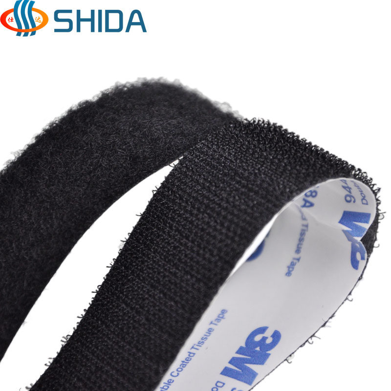3M Velcro Double Sided Adhesive Velcro Buckle Female Sticker HookEd Wool Screen Window Screen Door Sticker Buckle Strap