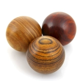 Гандбольная практика из сандалового дерева из натурального дерева для спортзала, ручка, ручной поворот