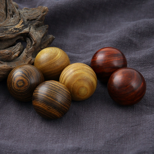 Гандбольная практика из сандалового дерева из натурального дерева для спортзала, ручка, ручной поворот