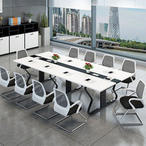 Long table conference table staff training table size conference table simple office furniture reception negotiation table new
