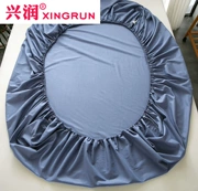 Giường cotton nguyên chất đơn mảnh 0,9x1,2x1,35x1,5x1,8 trải giường mùa xuân và mùa hè trắng hồng tro kaki - Trang bị Covers