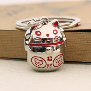 Creative gift of Lucky Cat Lucky Cat, the bottom can be engraved