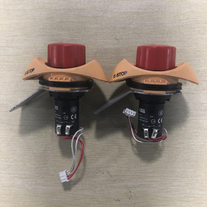 Yahui ABB robot CE3T-10R-02 teaching device emergency stop switch button second-hand disassembly machine in large quantities