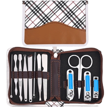 12-piece nail clipper set for home pedicure and manicure tools nail groove foot scissors nail clippers nail clippers 3712