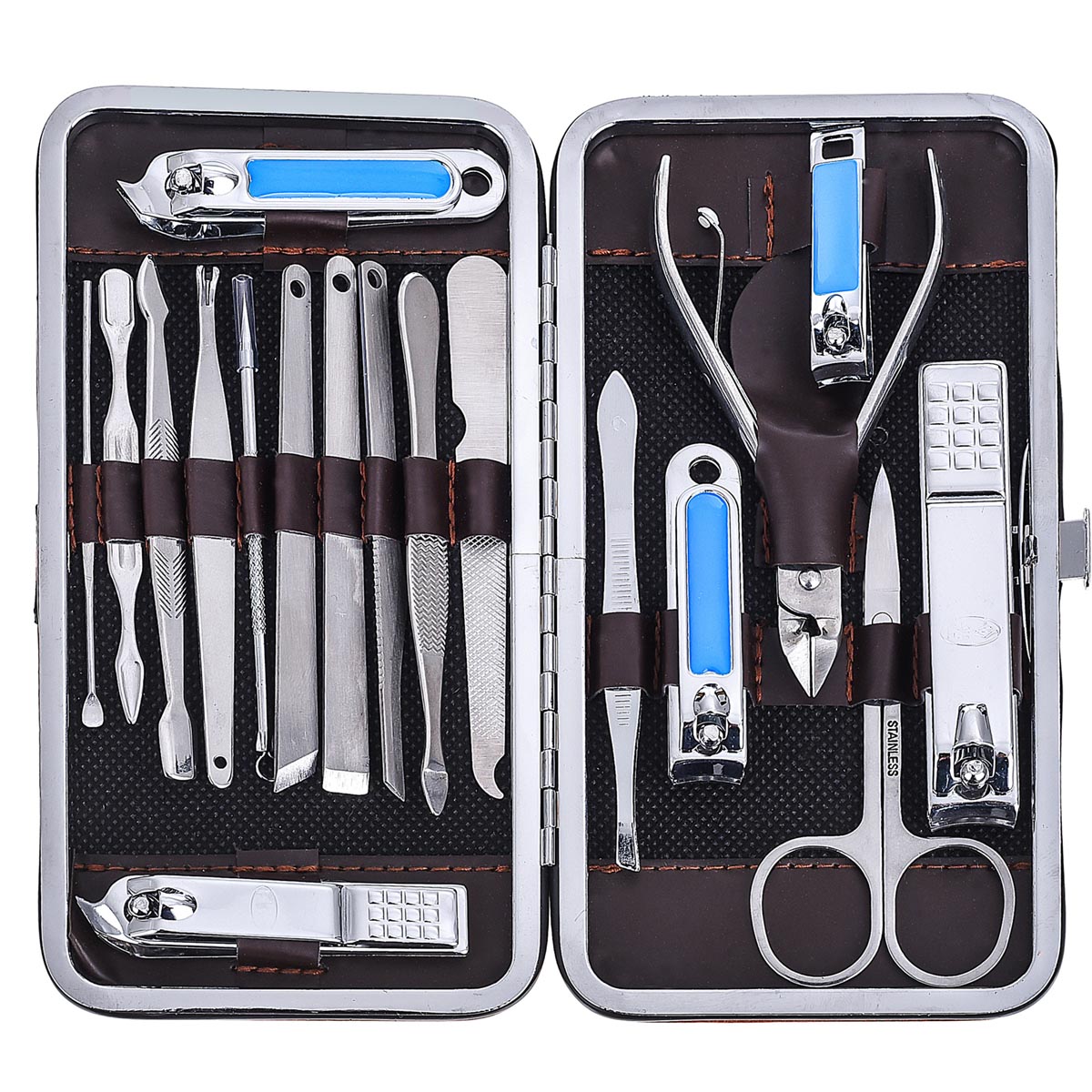 Nail clipper set nail clippers home pedicure nail clipper nail clipper nail nail art tool 18 piece set manicure set G18