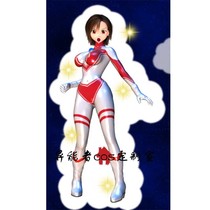 Ott Girl Miria Glue Patchwork One Body Tight Womens Cosplay Play Clothing